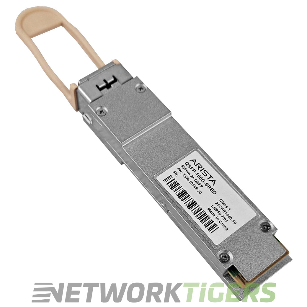 Arista QSFP-100G-SRBD 100GB BASE-BIDI OM3/100m OM4 MMF QSFP28 Transceiver