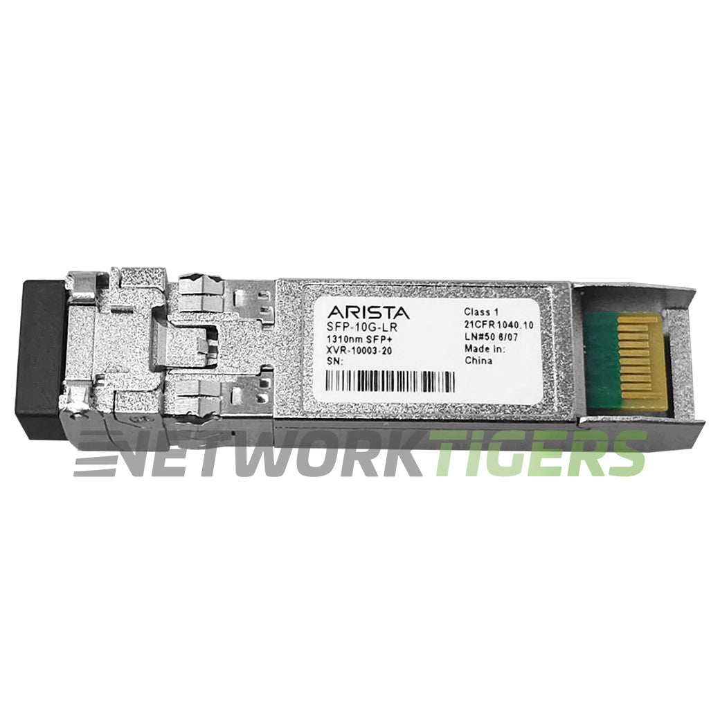 Arista SFP-10G-LR 10GB BASE-LR 1310nm Long Reach SMF LC SFP+ Transceiver
