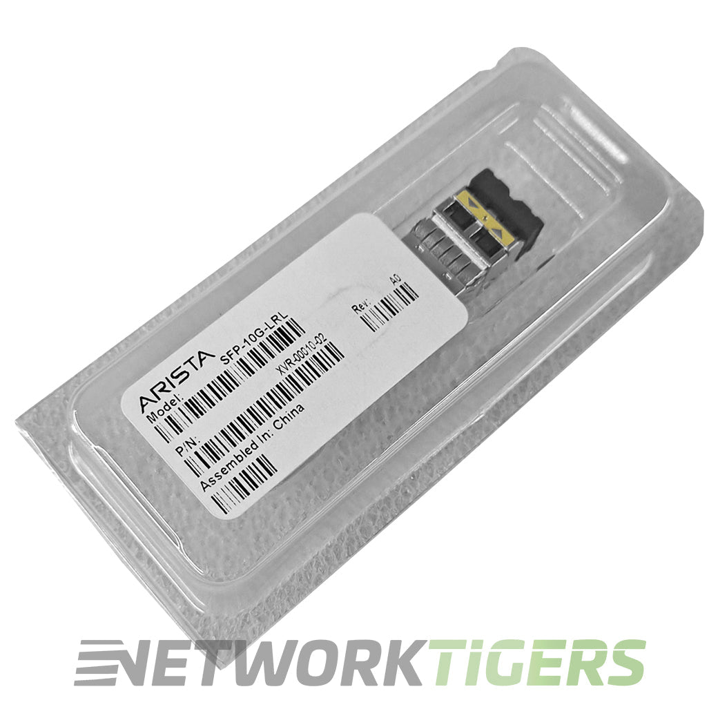 NEW Arista SFP-10G-LRL 10GB BASE-LRL 1310nm Long Reach SMF SFP+ Transceiver