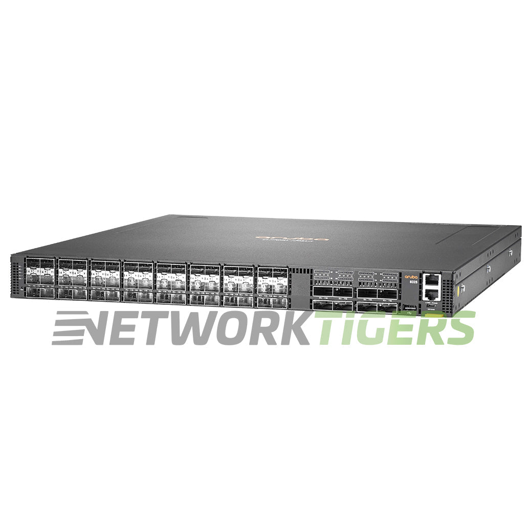 NEW HPE Aruba JL625A 48x 25GB SFP28 8x 100GB QSFP28 Back-to-Front Airflow Switch