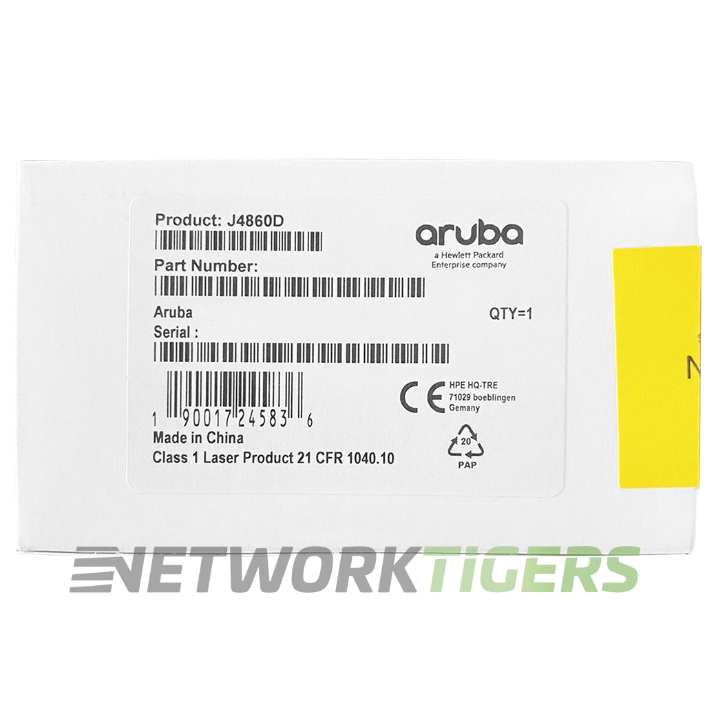 NEW HPE Aruba J4860D 1GB BASE-LH 1550nm SMF LC SFP Transceiver