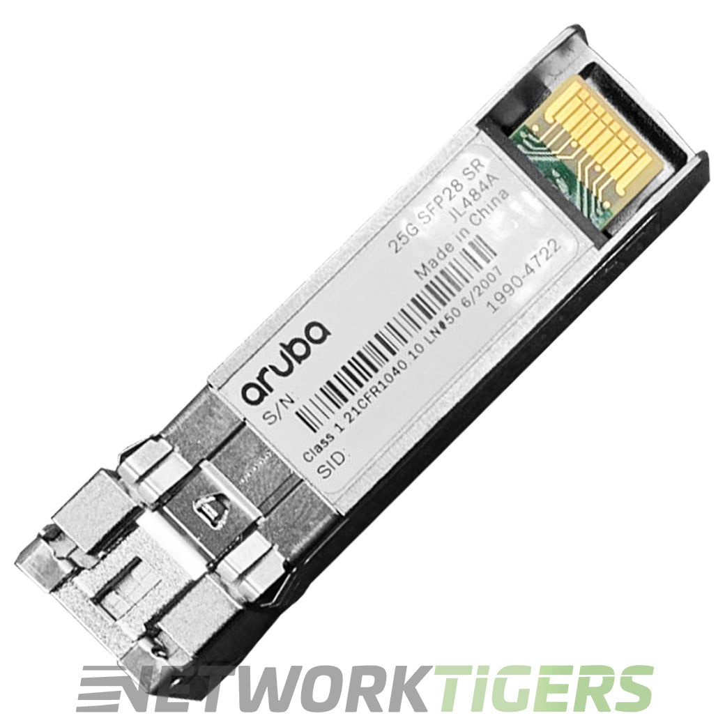 HPE Aruba JL485A 25GB BASE-eSR 850nm MMF LC SFP28 Transceiver