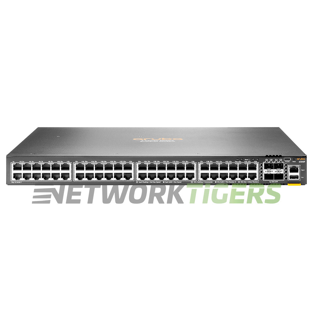 NEW HPE Aruba JL667A CX 6300 Series 48x 1GB RJ45 4x 50GB SFP56 Switch