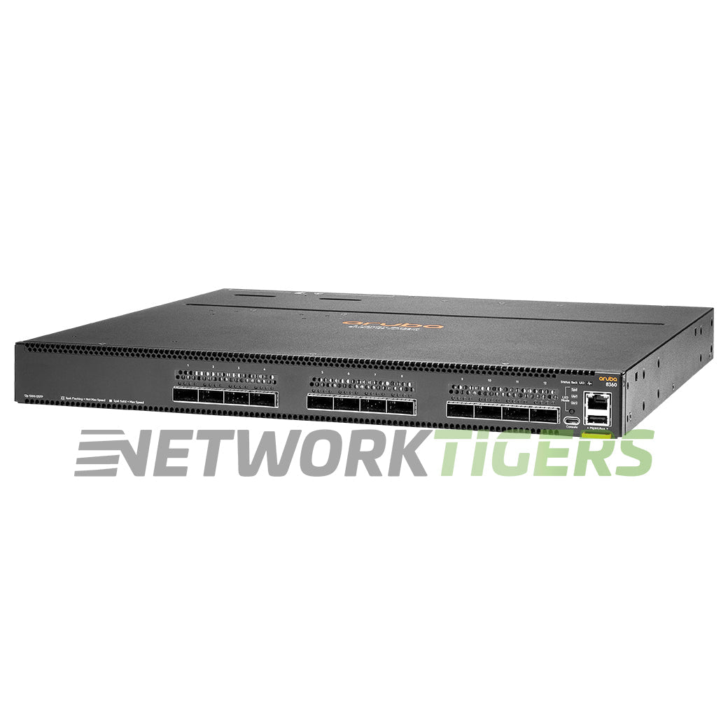 NEW HPE Aruba JL709A CX 8360 Series 8360-12C Back-to-Front Airflow Switch Bundle