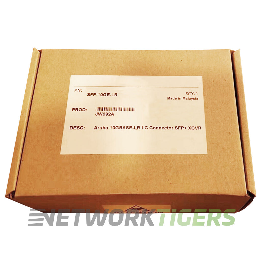NEW HPE Aruba JW092A 10GB BASE-LR XCVR Long Reach SFP+ Transceiver