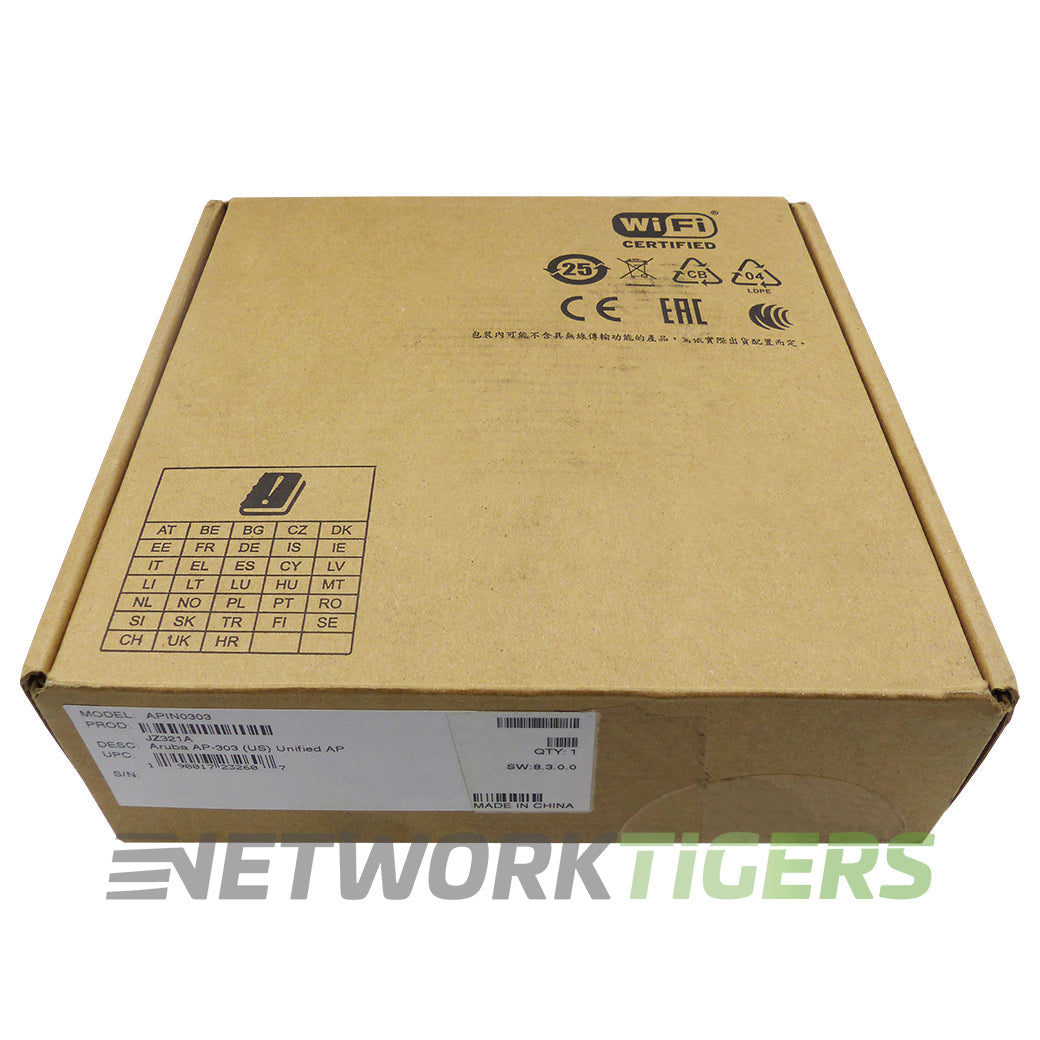 NEW HPE Aruba AP-303 JZ321A (US) Wi-Fi 5 802.11ac Internal Antenna Wireless AP