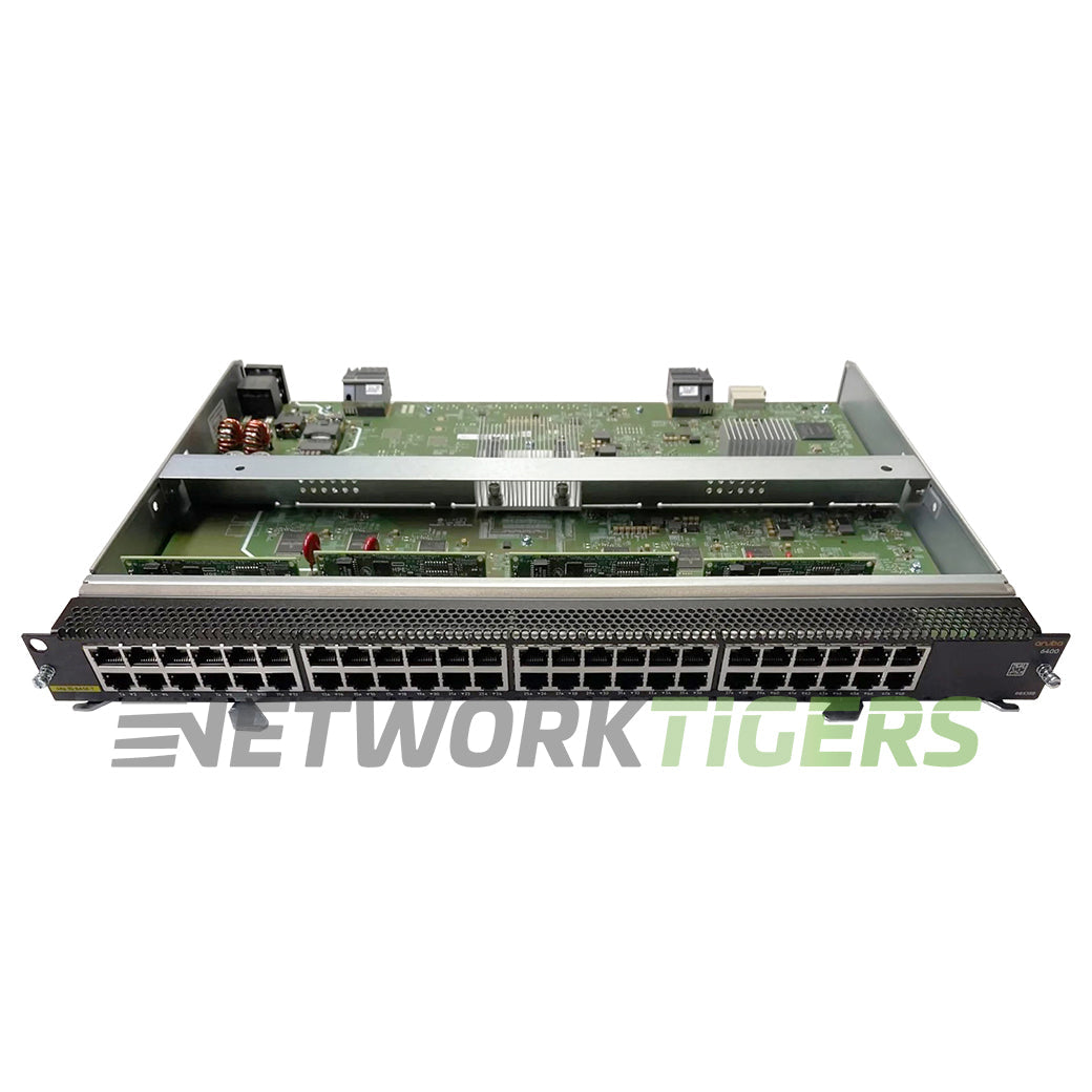 NEW HPE Aruba R0X39B CX 6400 48x 1GB RJ45 4x 1GB SFP56 Switch Line Card