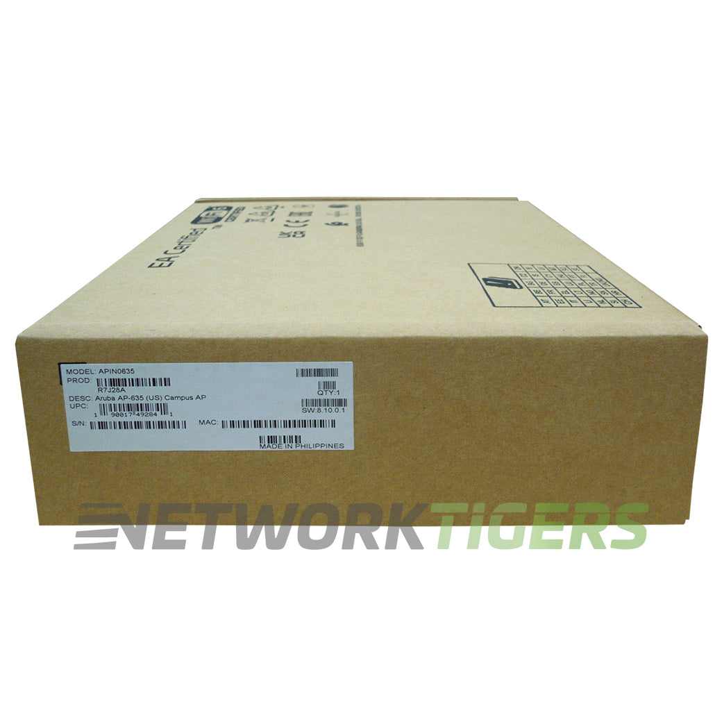 NEW HPE Aruba AP-635 R7J28A US Wi-Fi 6E 802.11ax Internal Antenna Campus WAP