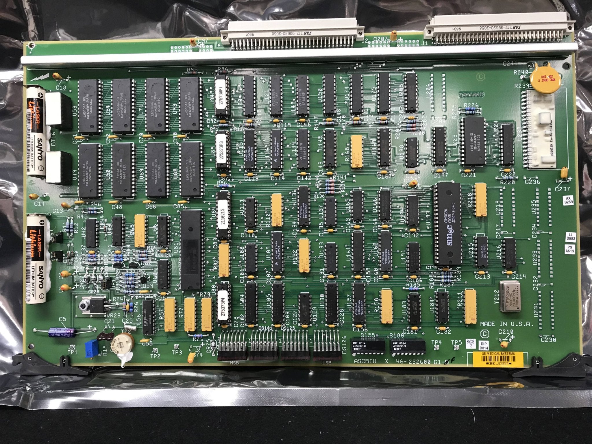 ASCBIU Board (46-232600 G1-F) GE Advantx