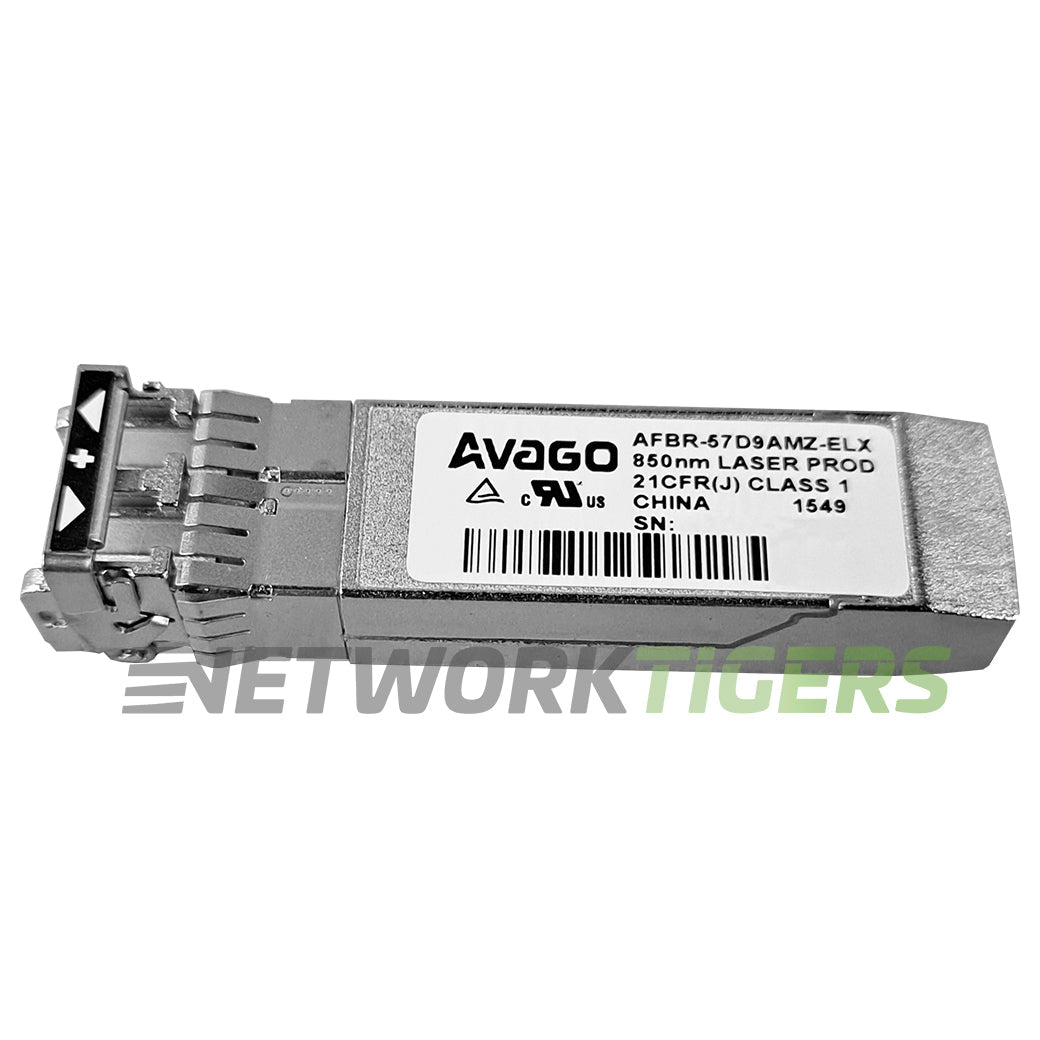 Avago AFBR-57D9AMZ-ELX 8GB 850nm SW Fibre Channel SFP Transceiver