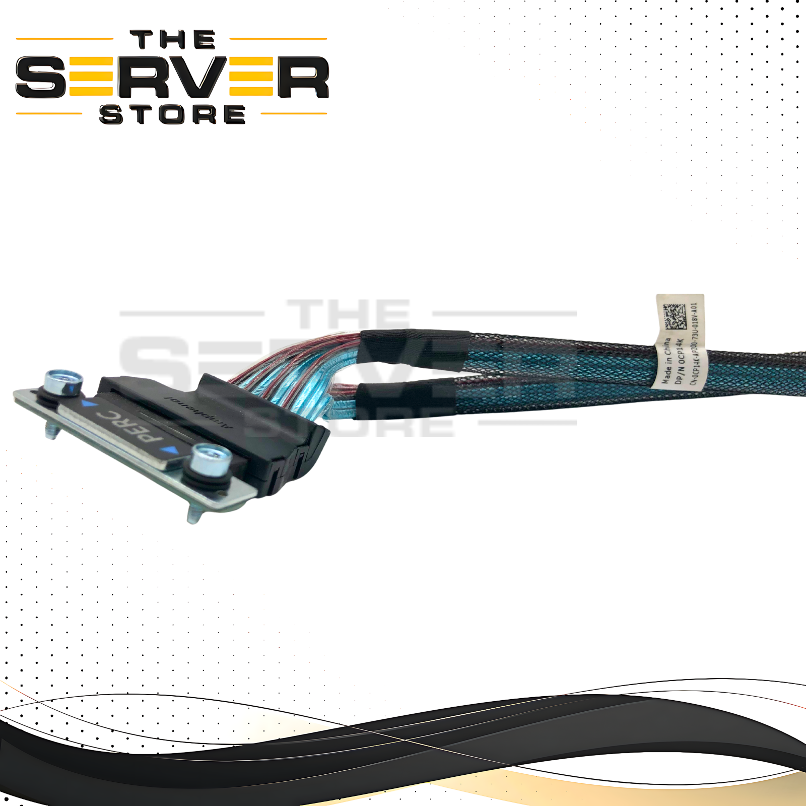 Dell PowerEdge R730xd 24-Bay Backplane Dual MiniSAS HD SAS Cable 0CP14K CP14K