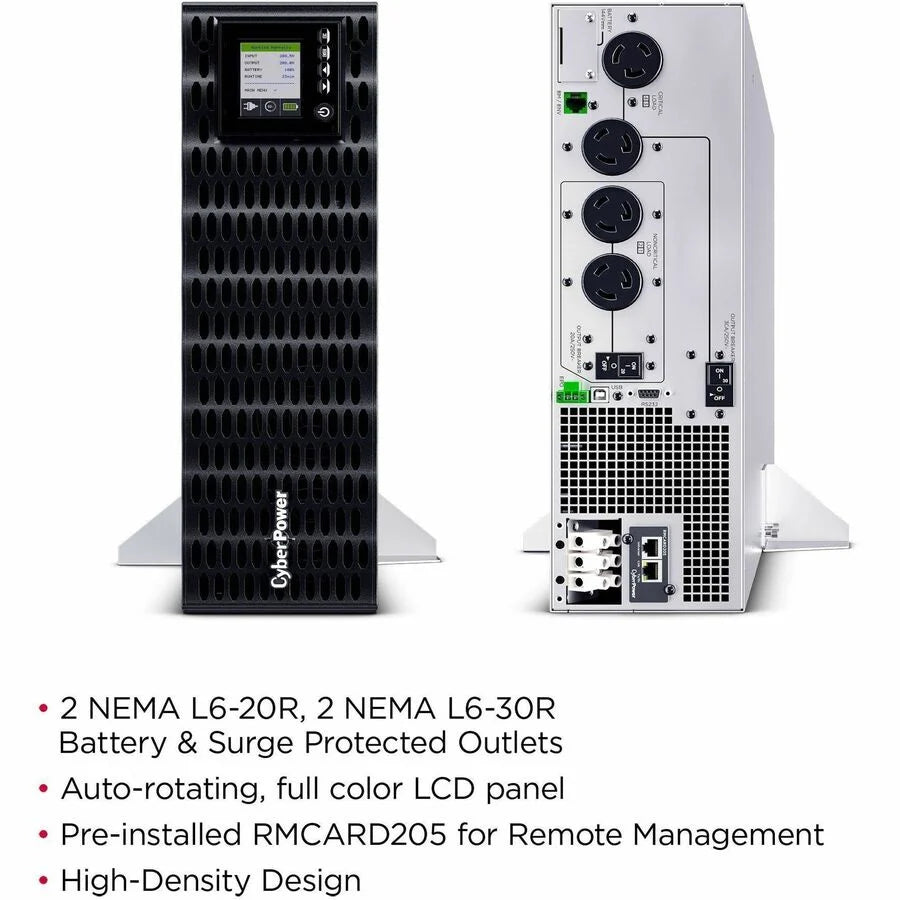 CyberPower OL5KRTHDL Smart App Online UPS Systems