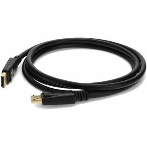 AddOn 5-Pack of 3ft DisplayPort 1.2 Male to DisplayPort 1.2 Male Black Cables For Resolution Up to 3840x2160 (4K UHD)