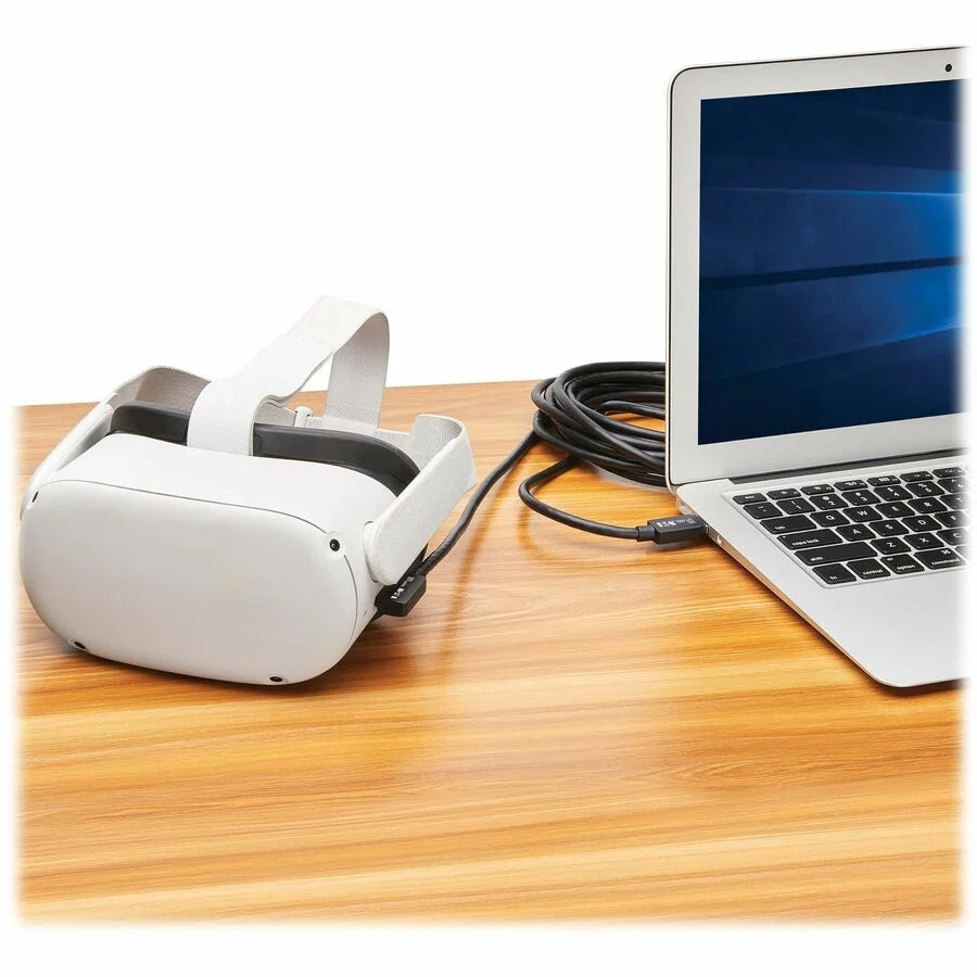 Eaton Tripp Lite Series VR Link Cable for Meta Quest 2, USB-A to USB-C (M/M), USB 3.2 Gen 1, 5 m (16.4 ft.)