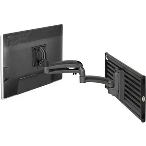 Chief Kontour K1S Dynamic Slatwall Monitor Mount - For 10-30 Inch Displays - Single Monitor Mount - Black
