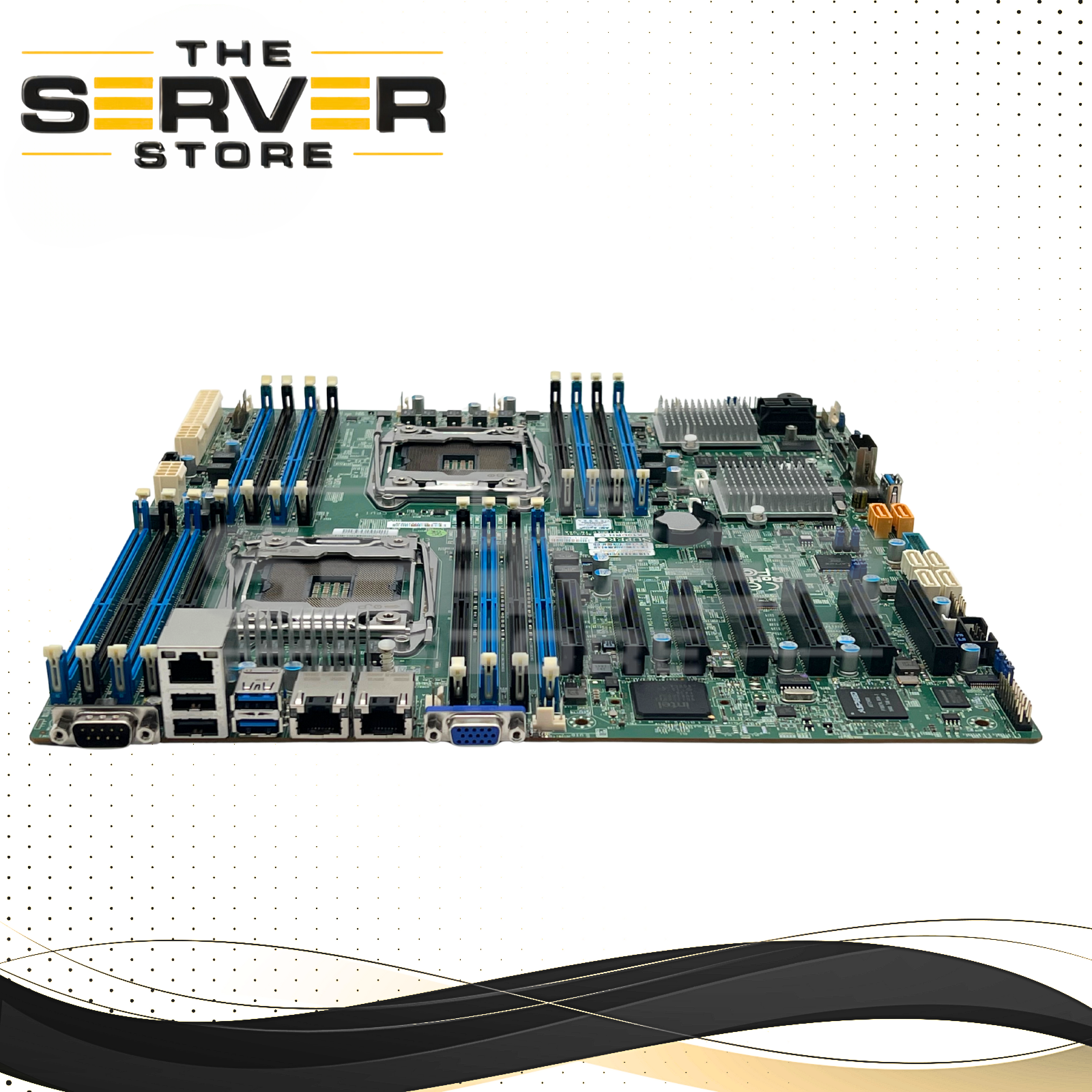Supermicro Dual Xeon E5-2600 v4 v3 LGA2011-3 DDR4 E-ATX Motherboard X10DRH-C
