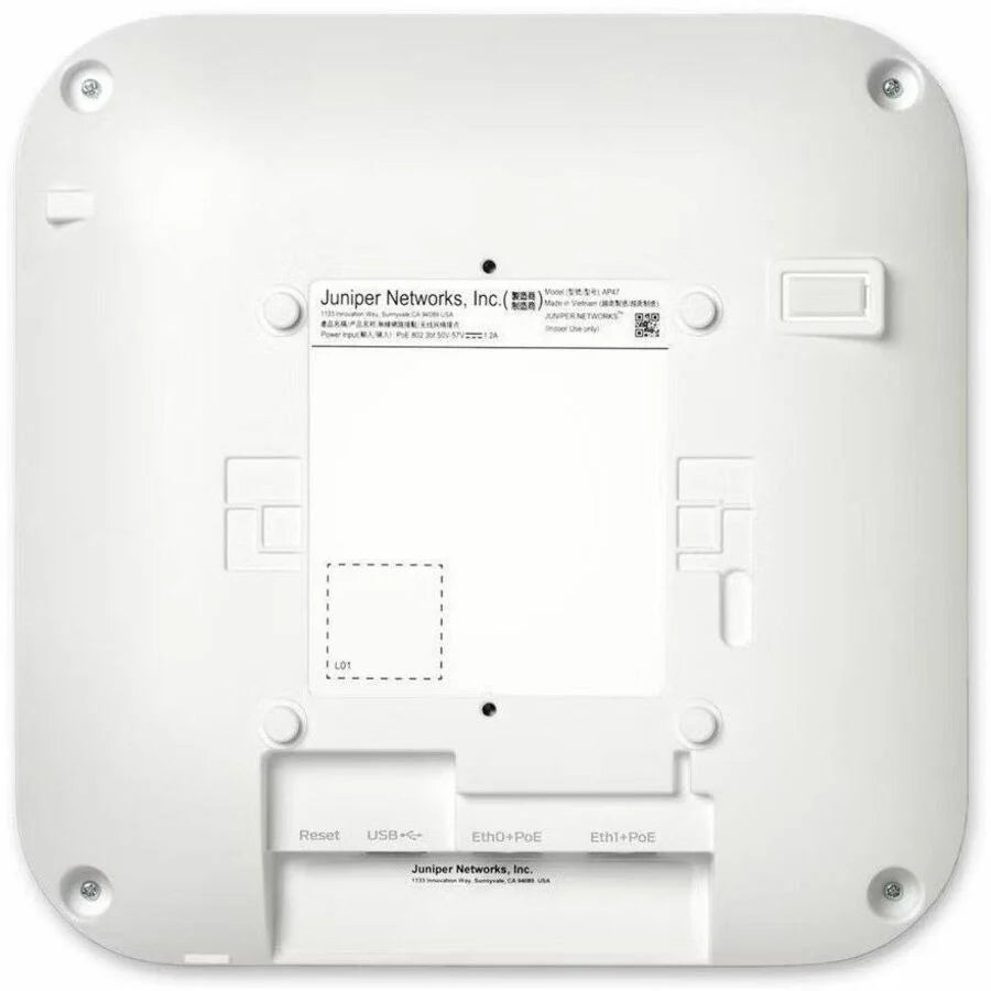 Mist AP37 Tri Band Wi-Fi 7 IEEE 802.11 a/b/g/n/ac/ax/be 17.98 Gbit/s Wireless Access Point - Indoor