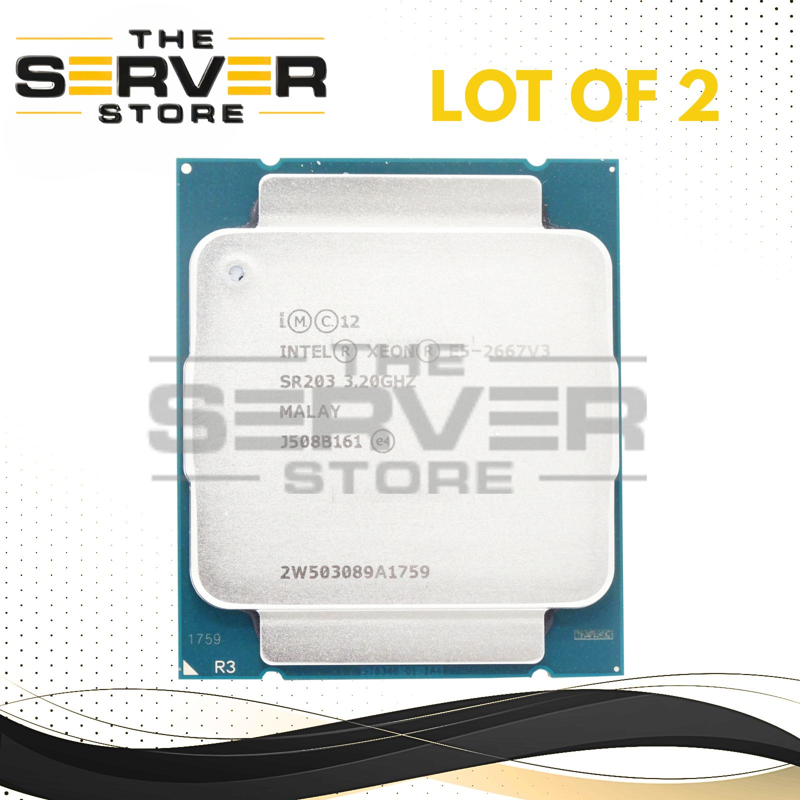 Intel Xeon E5-2667v3 3.20GHz 8 Core 20MB 135W FCLGA2011-3 CPU (LOT) SR203