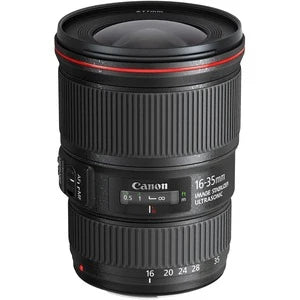 Canon - 16 mm to 35 mm - f/22 - f/4 - Full Frame Sensor - Zoom Lens for Canon EF