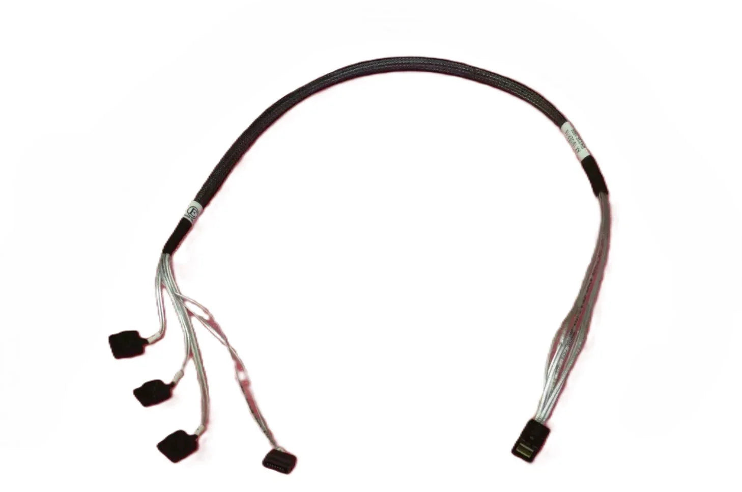Amphenol Internal Mini-SAS HD SFF 8643 to 4x SATA 6G 69cm Cable RHS36-1895