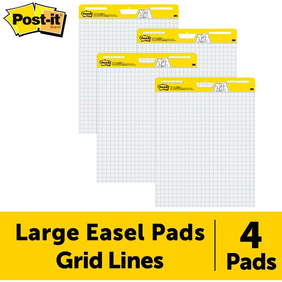 Post-it&reg; Self-Stick Easel Pad Value Pack with Faint Grid