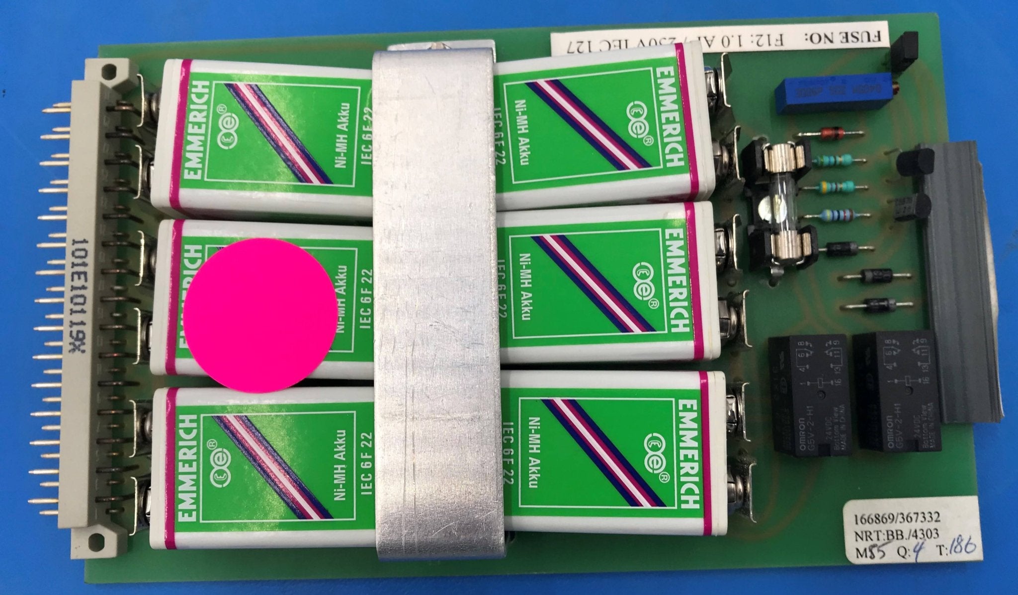 Battery Back-up (NRT27-9404-4 4894) Ge/Mpi