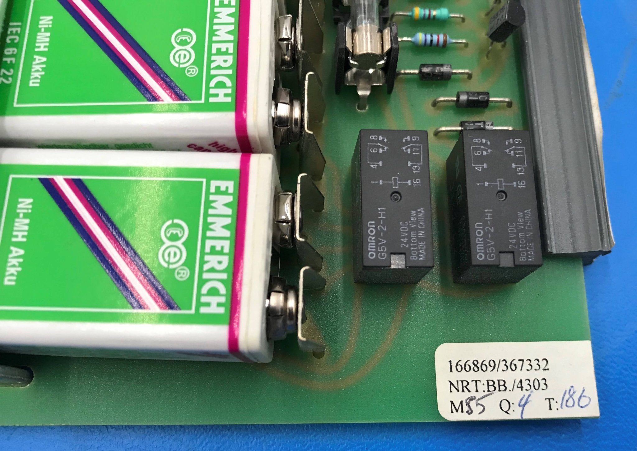 Battery Back-up (NRT27-9404-4 4894) Ge/Mpi