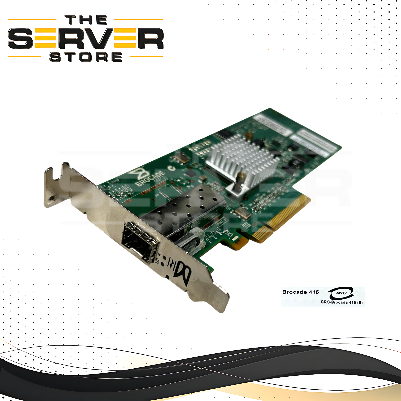 Brocade 415 Single-Port 4GB PCI-E x8 1x SFP Host Bus Adapter HBA Brocade-415