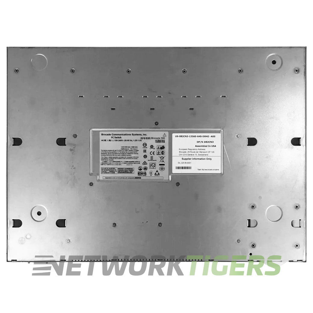 Dell Brocade DL-320-0005 300 Series 24x 8GB FC (16x Active) SAN Switch