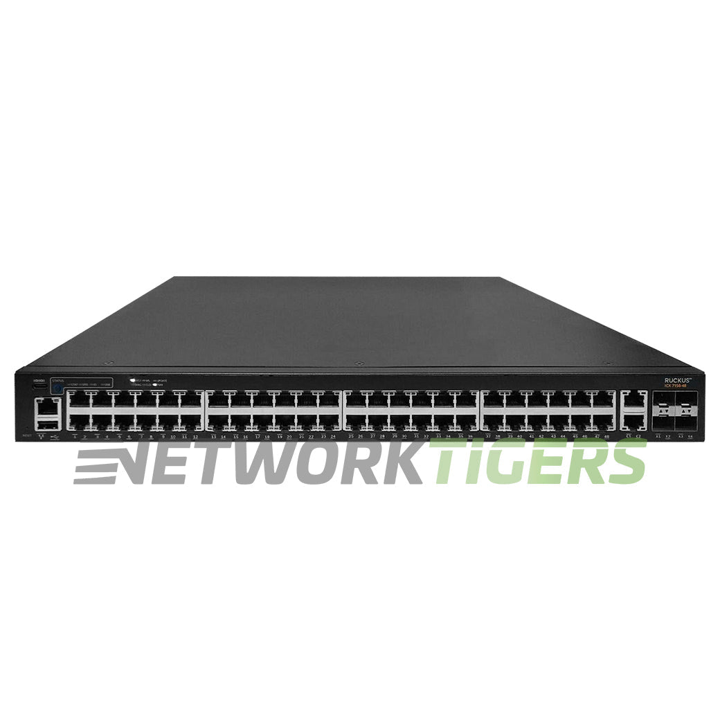 NEW Ruckus ICX7150-48-4X10GR Brocade ICX 7150 48x 1GB RJ45 4x SFP+ (TAA) Switch