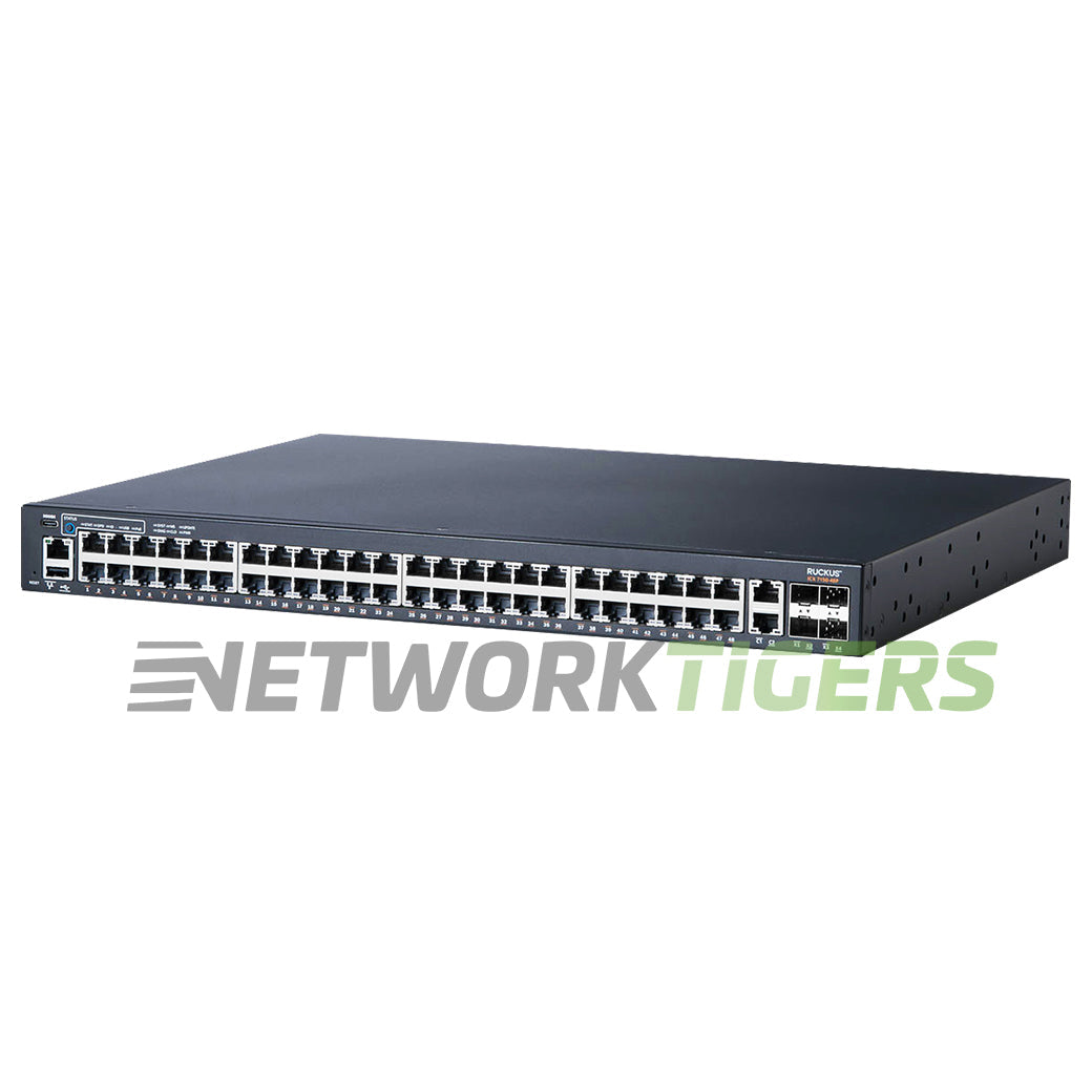 NEW Ruckus ICX7150-48P-4X1G Brocade ICX 7150 48x 1GB PoE+ RJ45 4x 1G SFP Switch