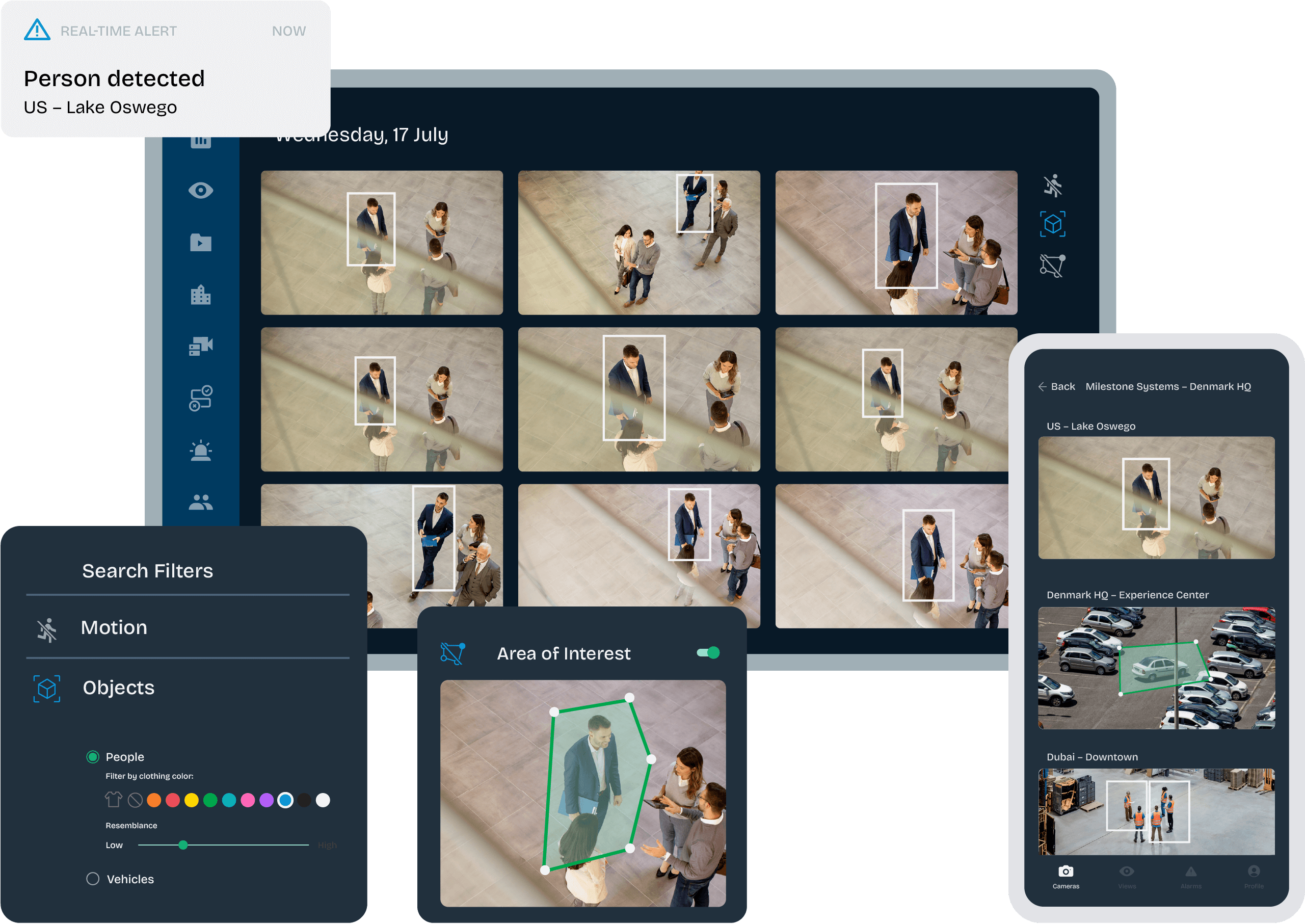 Milestone MKTCC-5MP60 1 Month Arcules Camera channel w. cloud storage, up to 5MP, 60 days retention