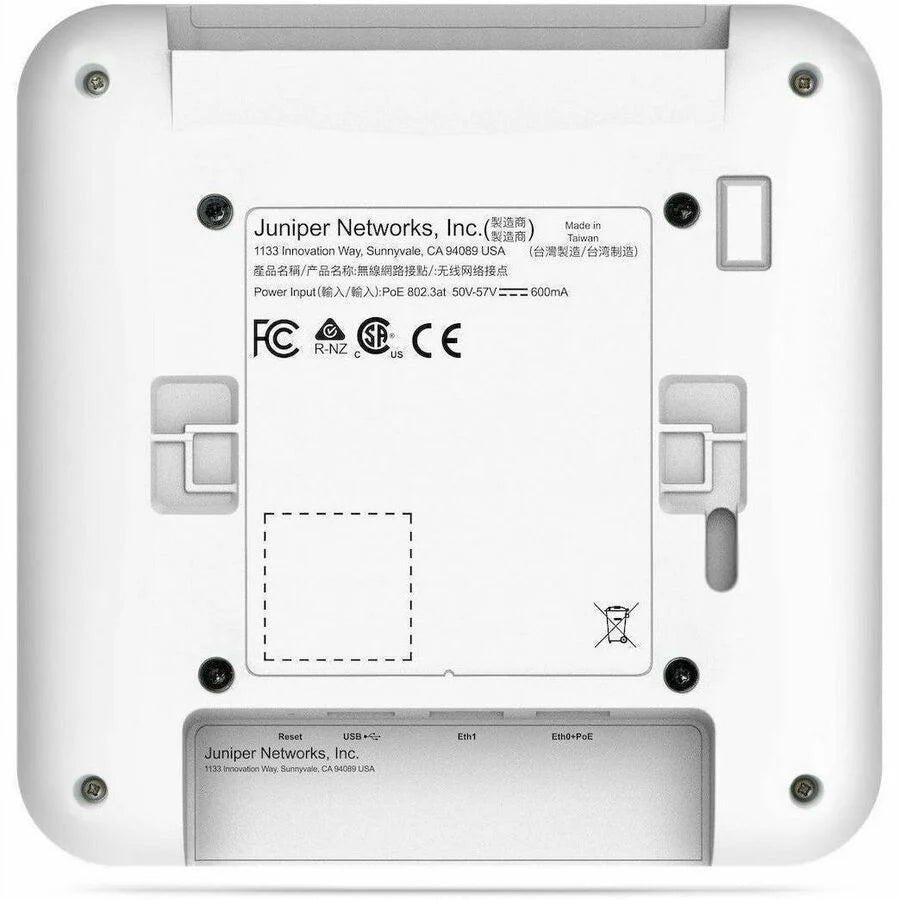 Mist AP33 Dual Band Wi-Fi 6 IEEE 802.11 a/b/g/n/ac/ax 3 Gbit/s Wireless Access Point - Indoor