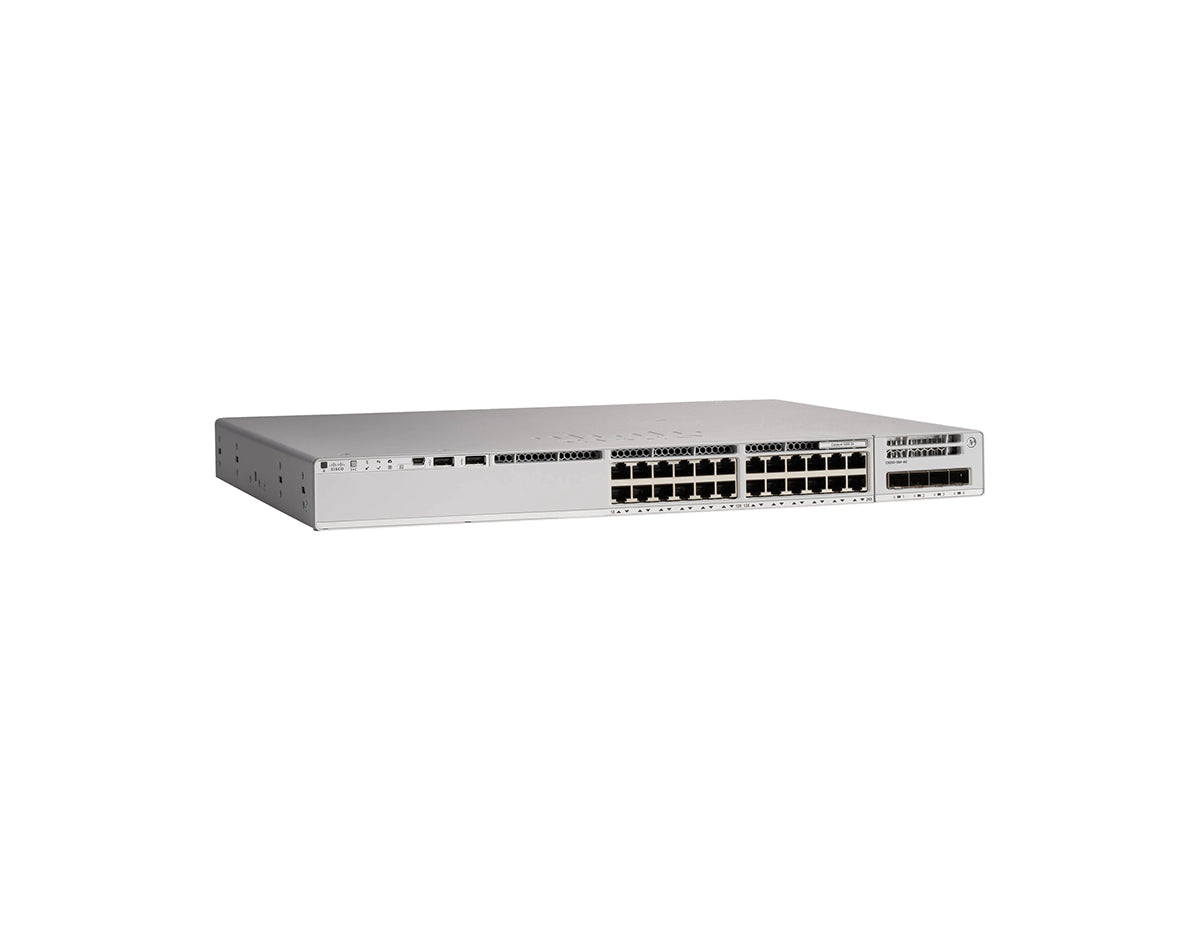 Cisco C9200-24PXG-A 24-Port Multigigabit PoE+ Managed Enterprise Network Switch