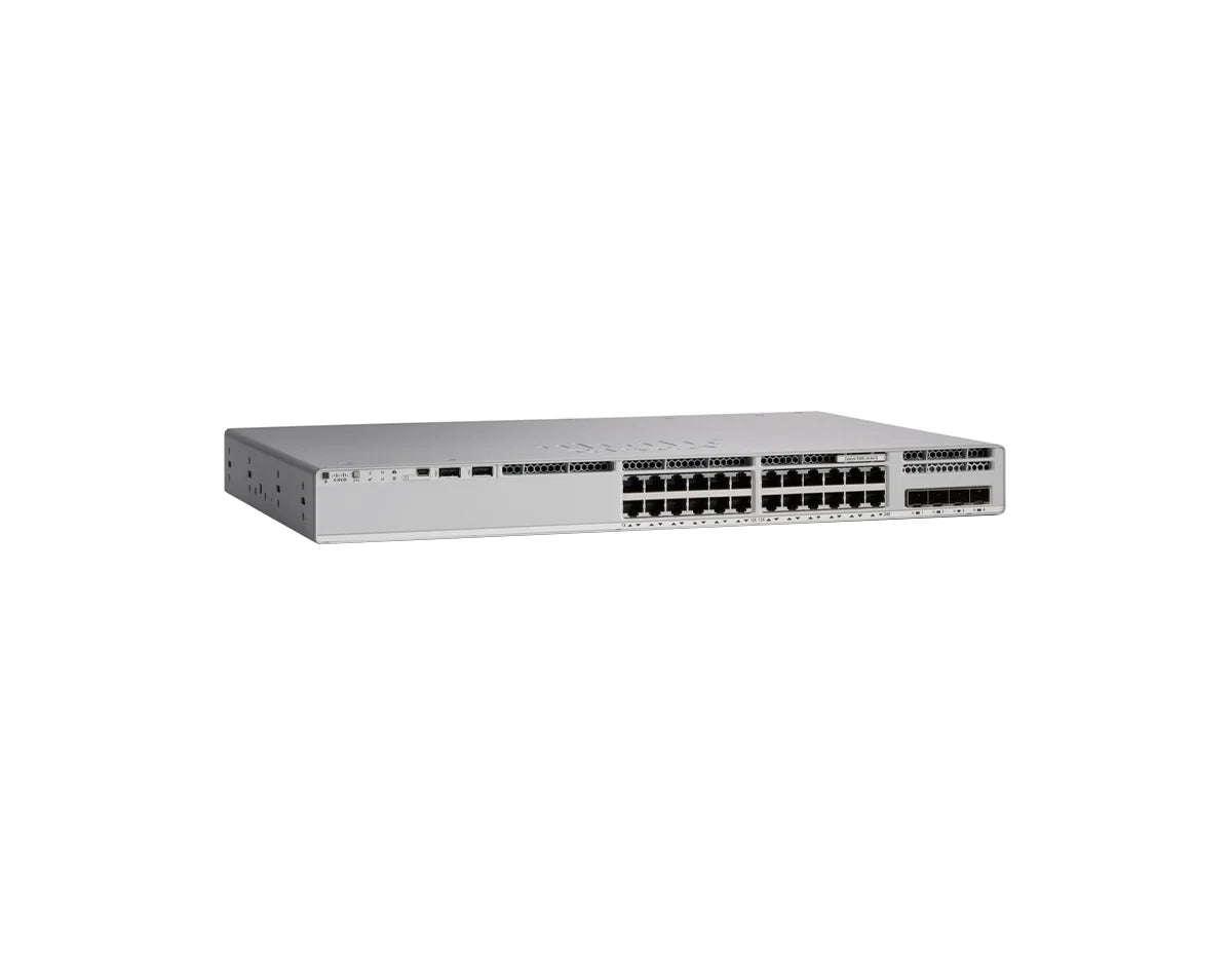 Cisco Catalyst C9200L-24PXG-4X-A 24-Port mGig PoE+ Switch (8xmGig, 4x10G SFP+), Network Advantage