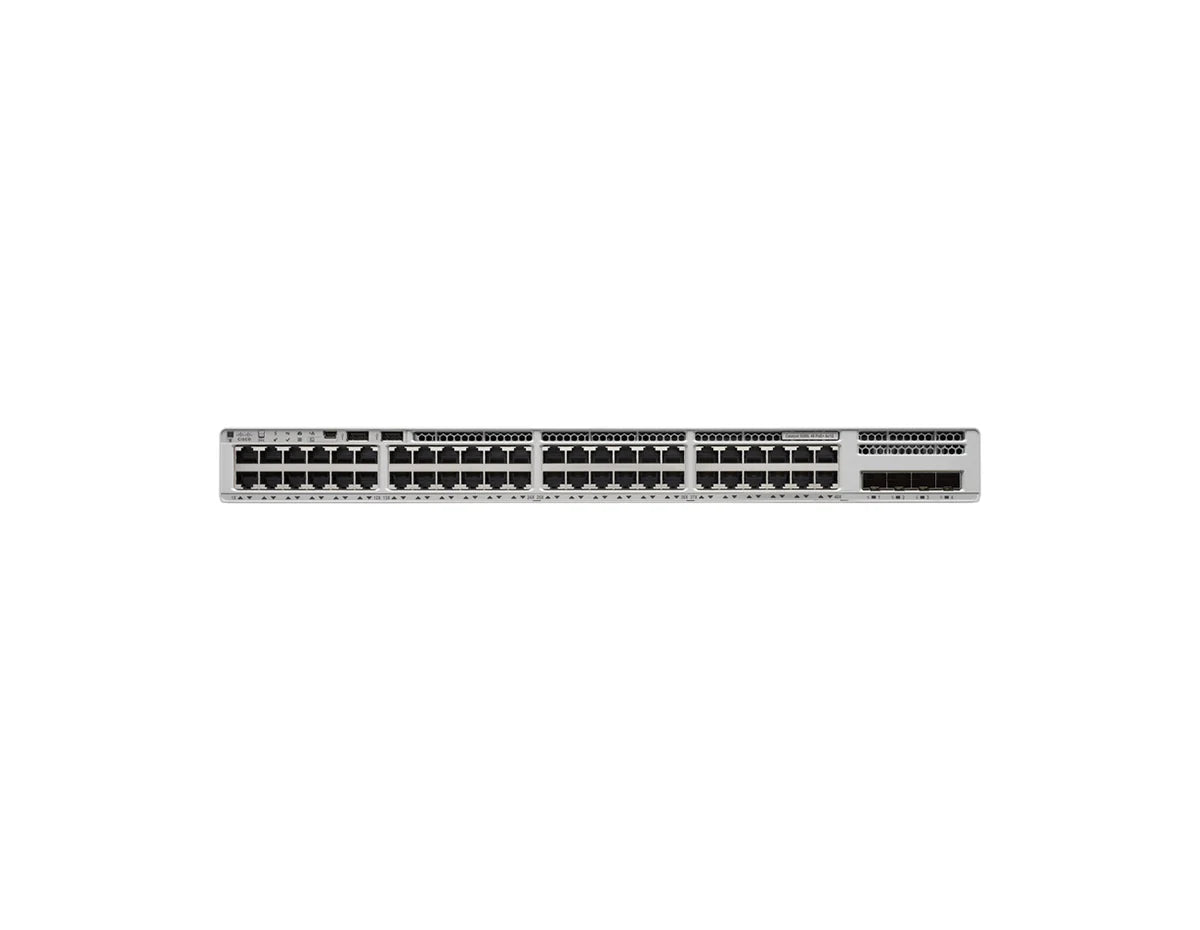 Cisco Catalyst C9200L-48P-4G-A 48-Port PoE+ Switch with 4x1G SFP Uplinks, Network Advantage