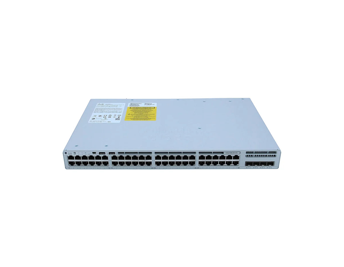 Cisco Catalyst C9200L-48P-4X-A 48-Port Full PoE+ Switch with 4x10G SFP+ Uplinks, Network Advantage