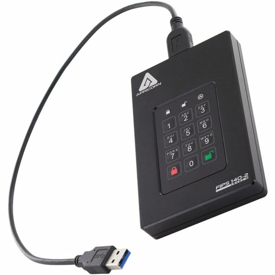 Apricorn Aegis Fortress 2 TB Solid State Drive - External