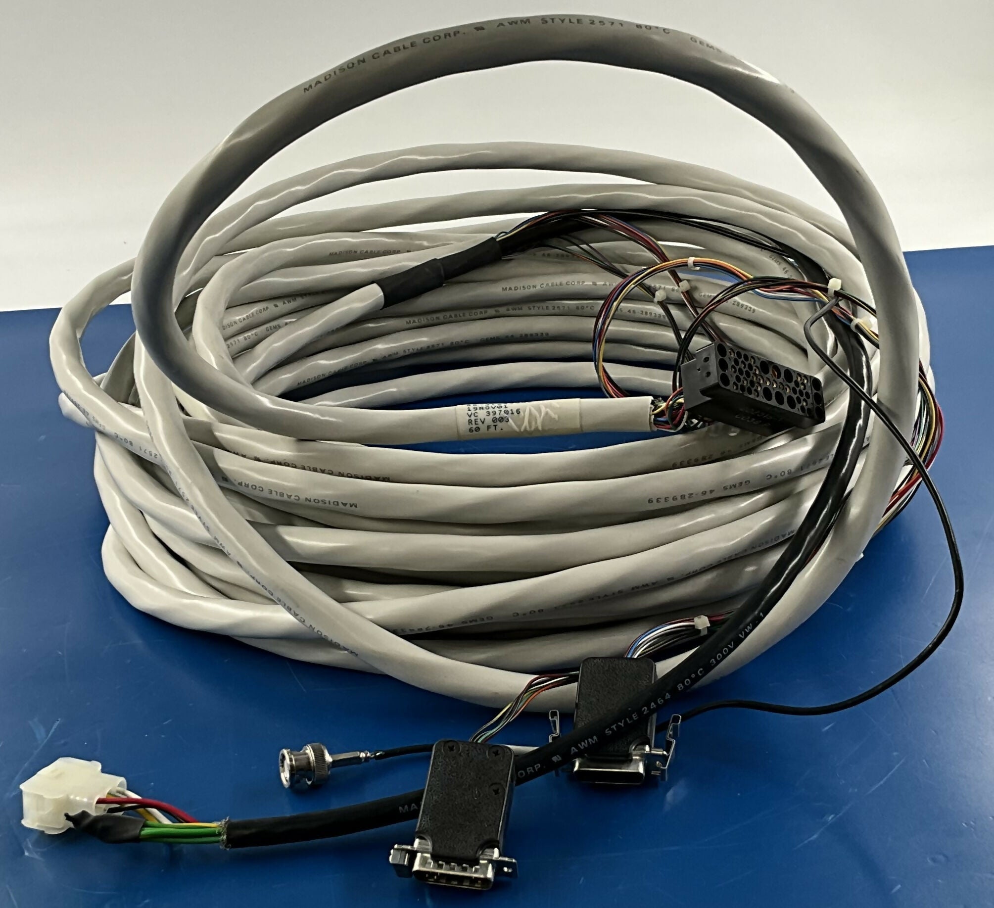 CABLE 60FT (46-316498G2/46-289339 REV 003) GE