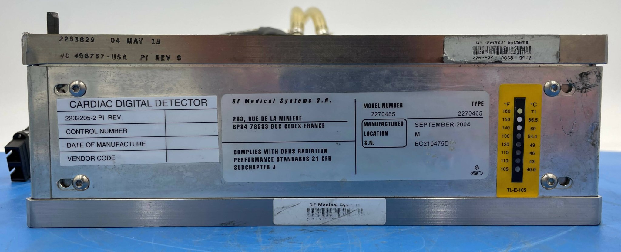 CARDIAC DIGITAL DETECTOR (2232205-2/2270465) GE