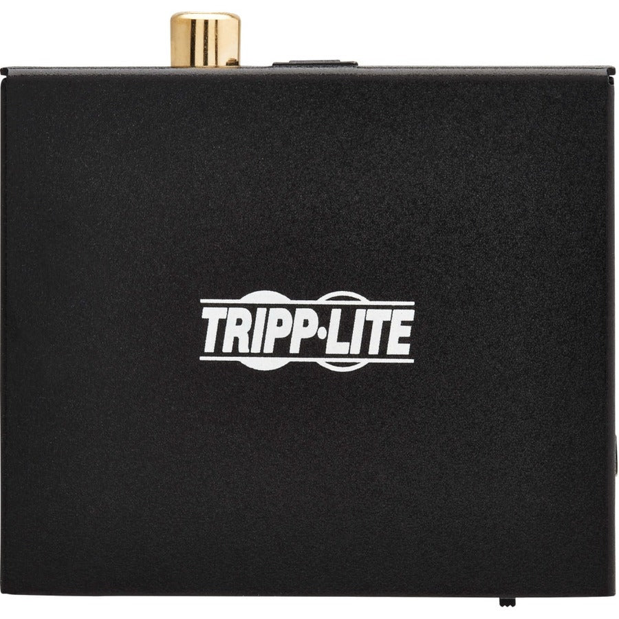 Eaton Tripp Lite Series 4K HDMI Audio De-Embedder/Extractor with TOSLINK, RCA and 3.5 mm Stereo Output, 5.1 Channel, HDCP 2.2, 4K 60 Hz