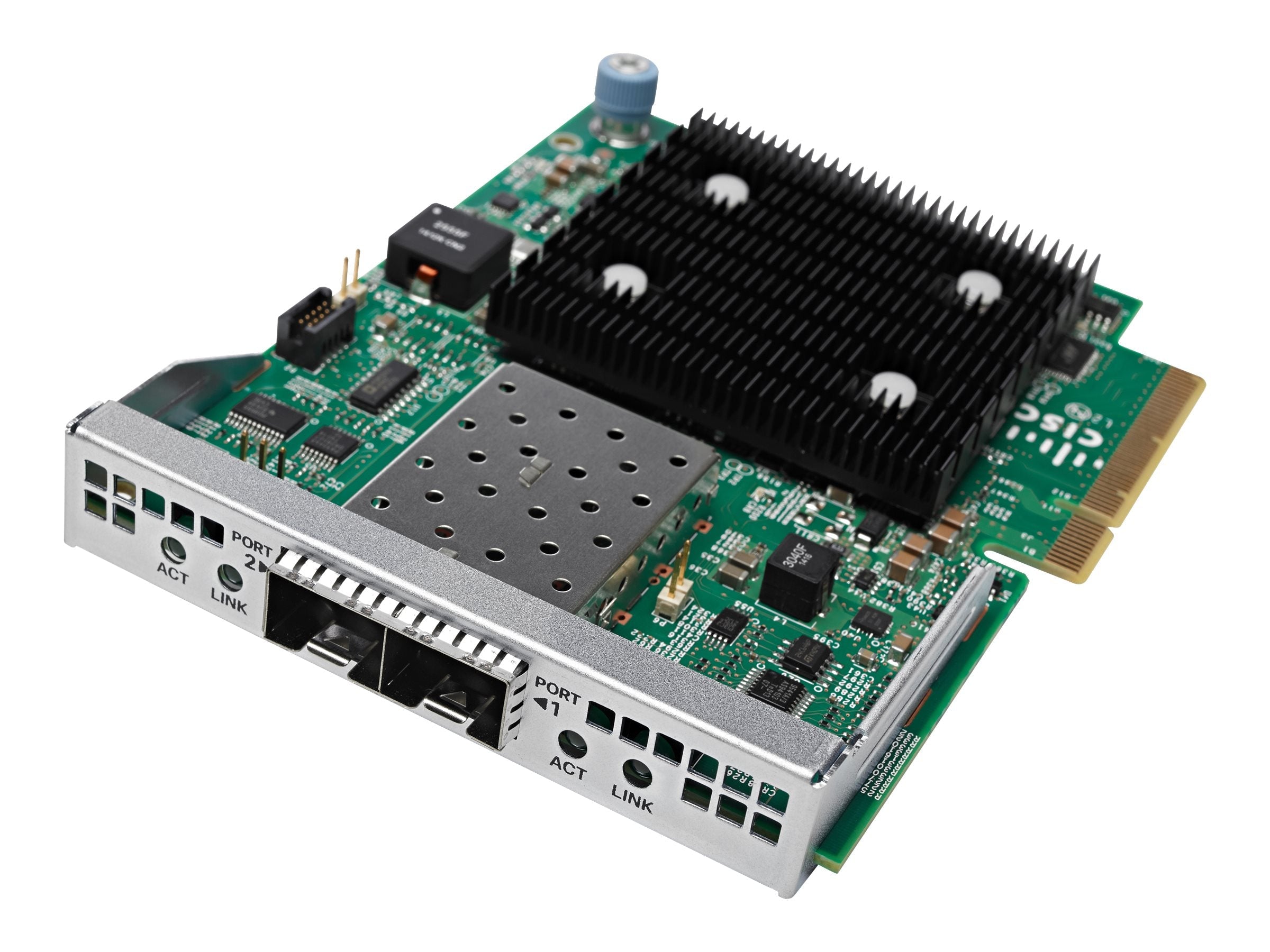 Cisco USC VIC1227 MLOM DP 2x 10GbE SFP+ Network Card UCSC-MLOM-CSC-02 (UCSC-MLOM-CSC-02)