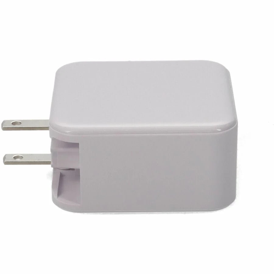 AddOn Wall Plug to USB C 3.1 15V at 3A, or 20V at 3A 60W total for US White
