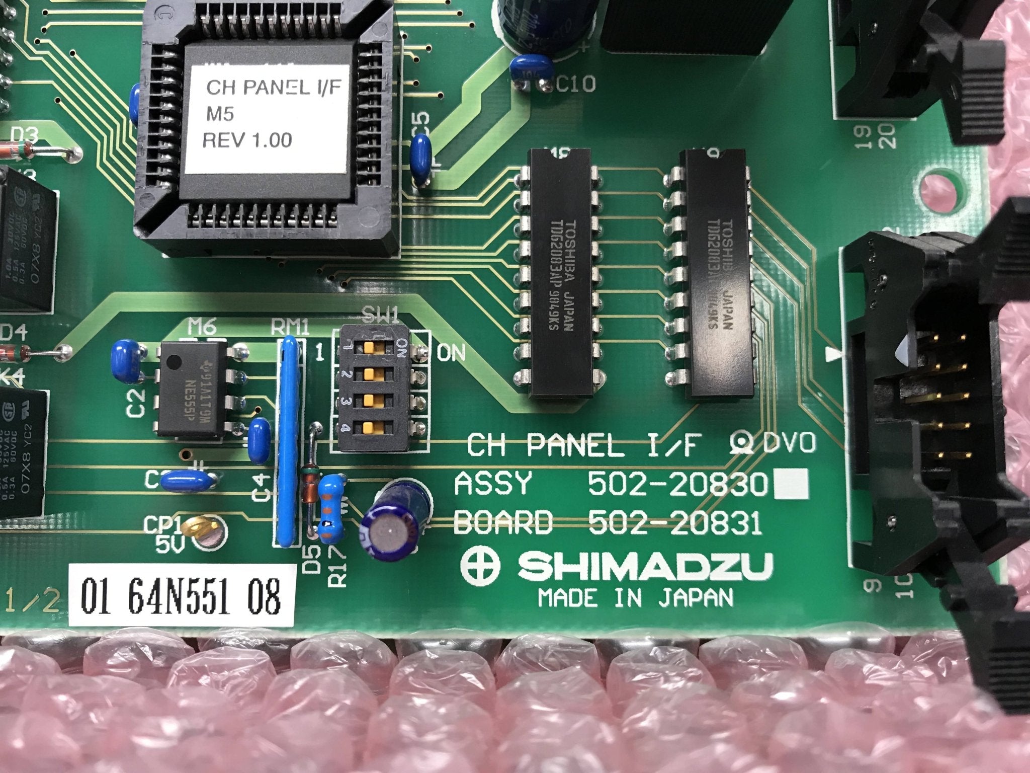CH Panel I/F Board (502-20831) Shimadzu