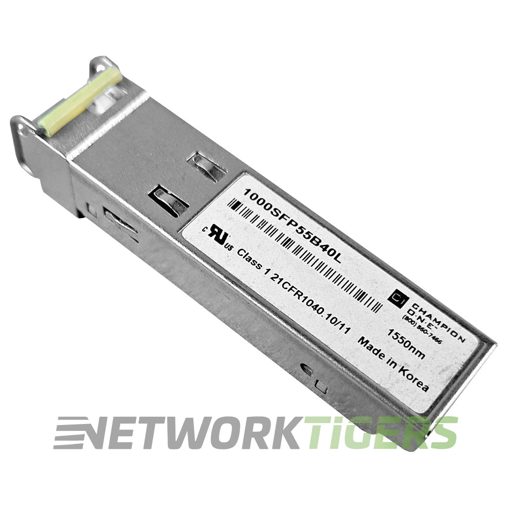 Champion 1000SFP31B40L 1GB Single Strand 1310nm 40km SMF Transceiver SFP