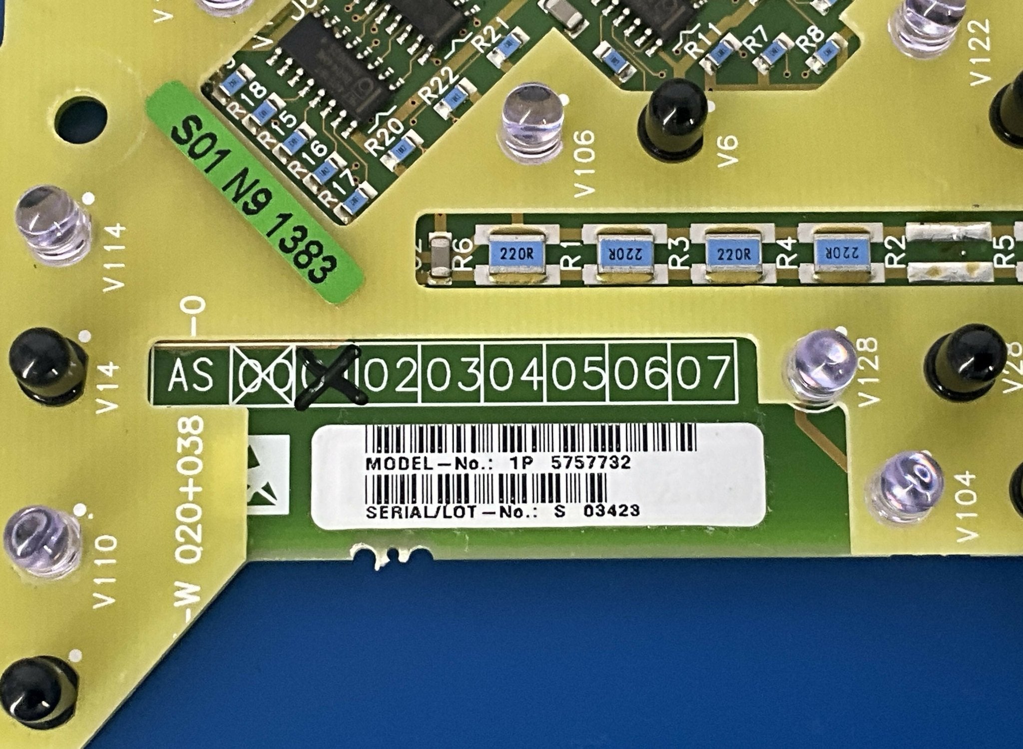CIRCUIT BOARD D31A (10096599/5757732/5757740) SIEMENS