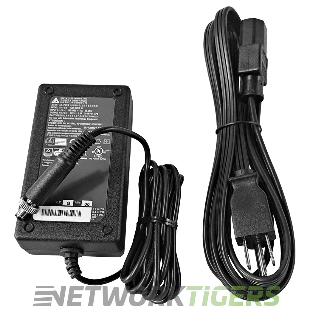Cisco 341-0307-03 ADP-30KR B 12 V DC, 2.5 A (≈30 W) AC Power Adapter