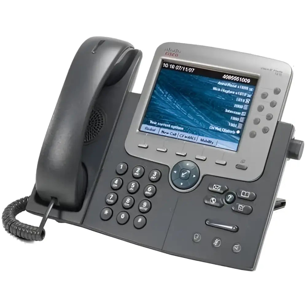Cisco 7975G Unified IP Phone 8-Line Color Touchscreen Gigabit PoE CP-7975G - New