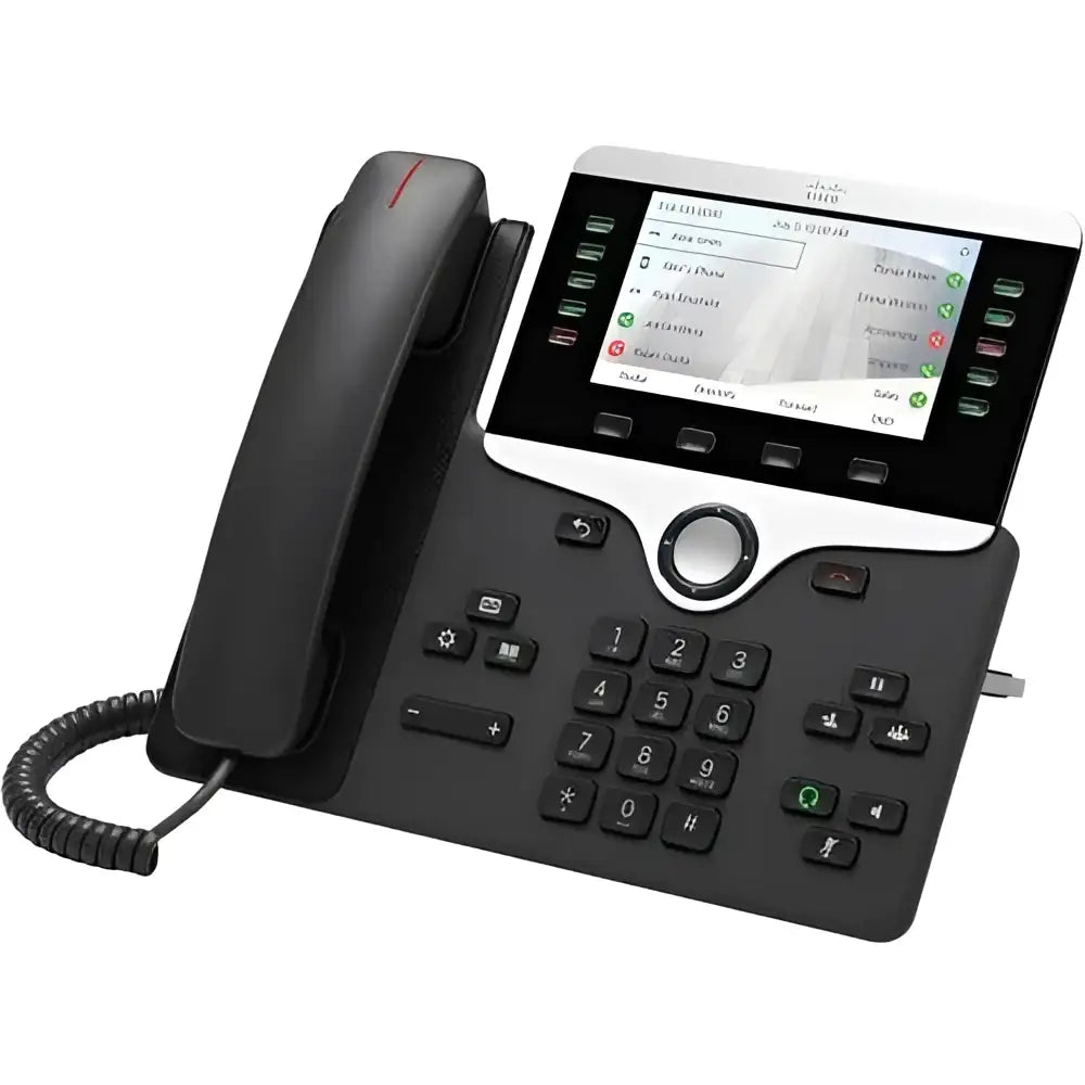 Cisco 8851 IP Phone 5-Line Color Display Gigabit Bluetooth TAA CP-8851-K9++ - New