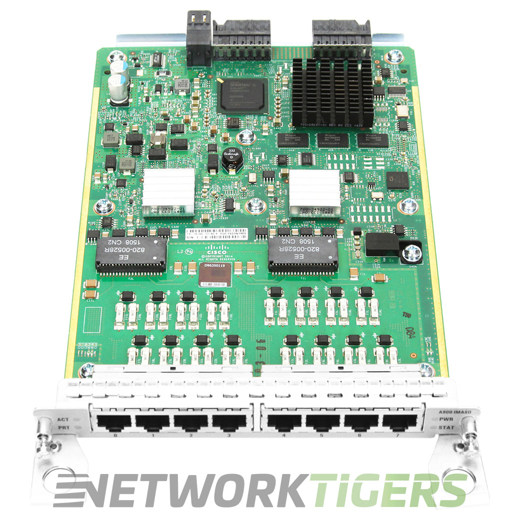 NEW Cisco A900-IMA8D ASR 900 8x RJ48C T1/E1 Router Interface Card